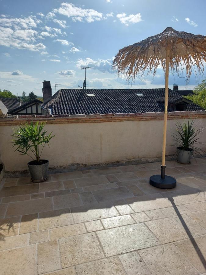 L'Appartement De La Maison Bleue Villeréal Eksteriør bilde